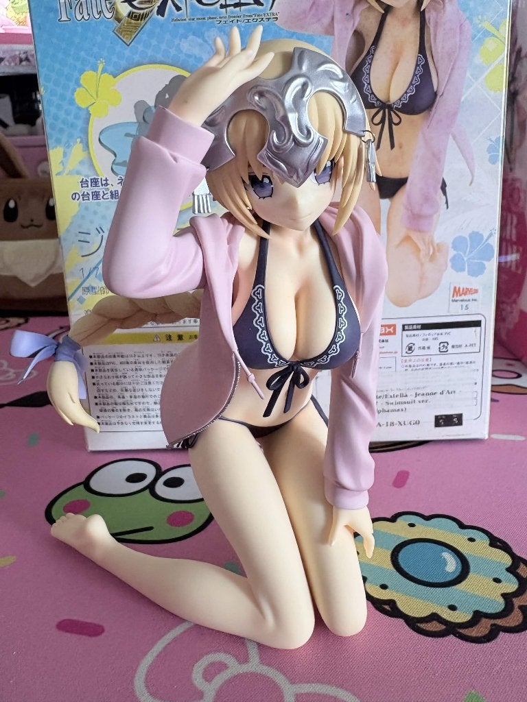 Fate/Extella - Jeanne d'Arc - 1/7 - Swimsuit ver. (Alphamax), Ophalen of Verzenden, Zo goed als nieuw