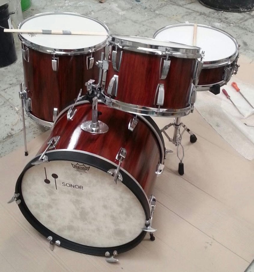 Vintage 70’s Sonor Swinger 20-12-16-14, Muziek en Instrumenten, Drumstellen en Slagwerk, Ophalen of Verzenden, Zo goed als nieuw