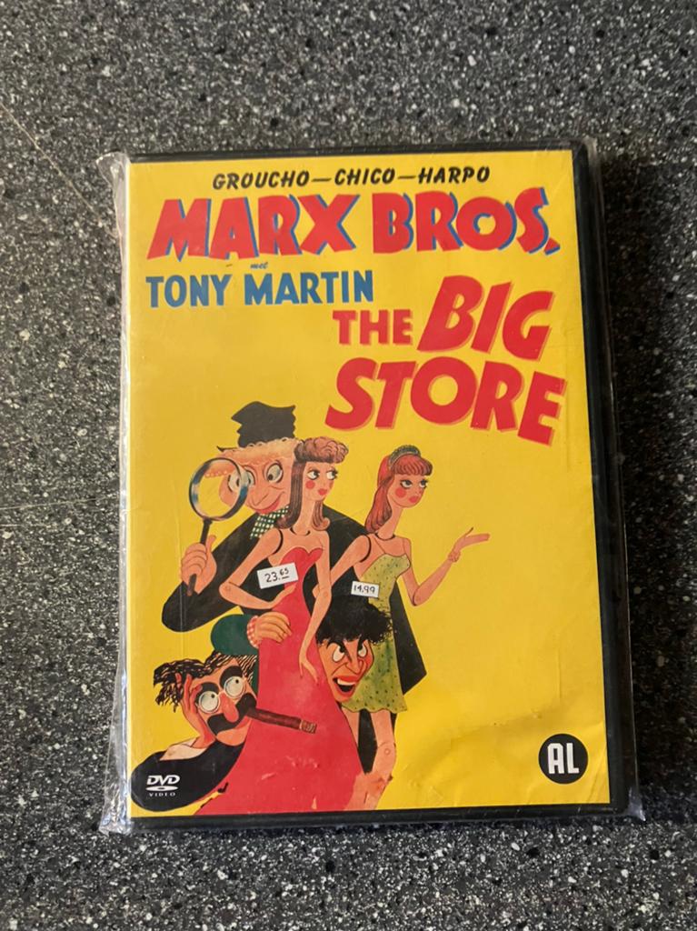 The Big Store (1941) The Marx Brothers, Alle leeftijden, Ophalen of Verzenden, Zo goed als nieuw, Komedie