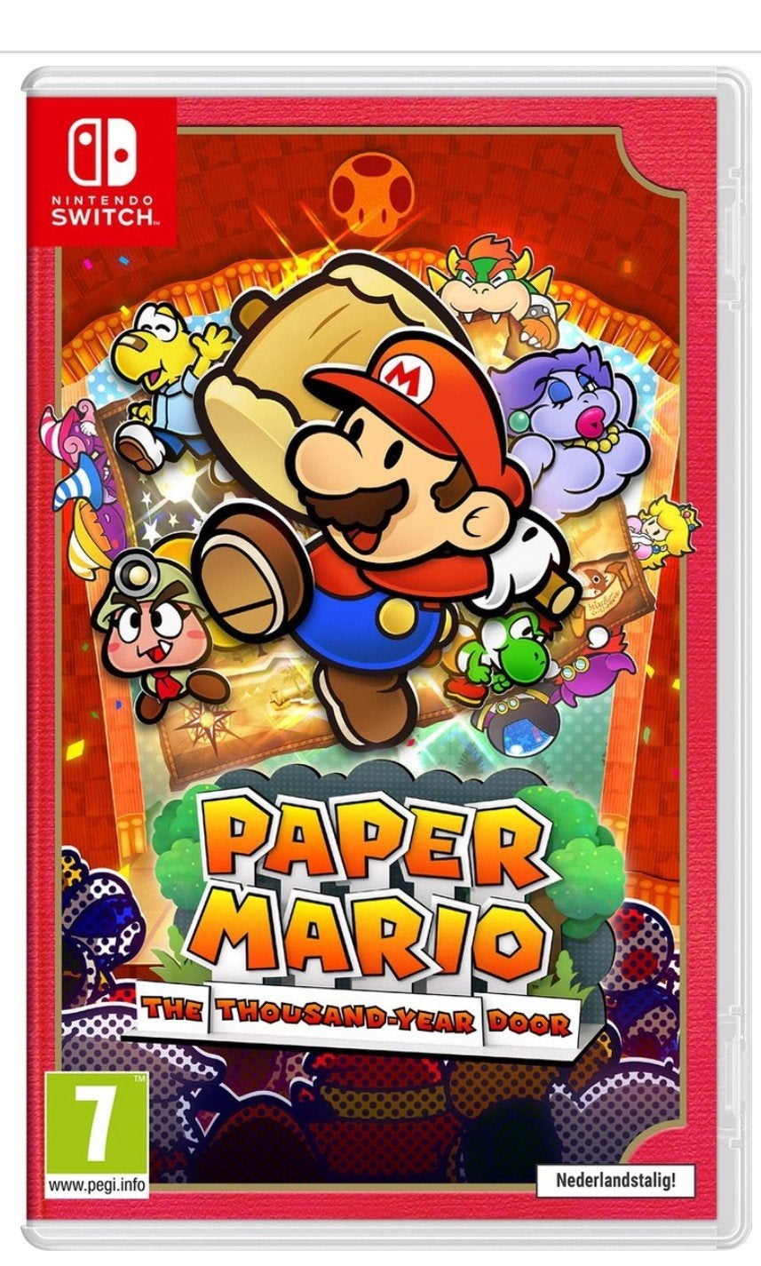 Paper Mario: The Thousand-Year Door (Nintendo Switch), Spelcomputers en Games, Spelcomputers | Nintendo Switch, Ophalen of Verzenden