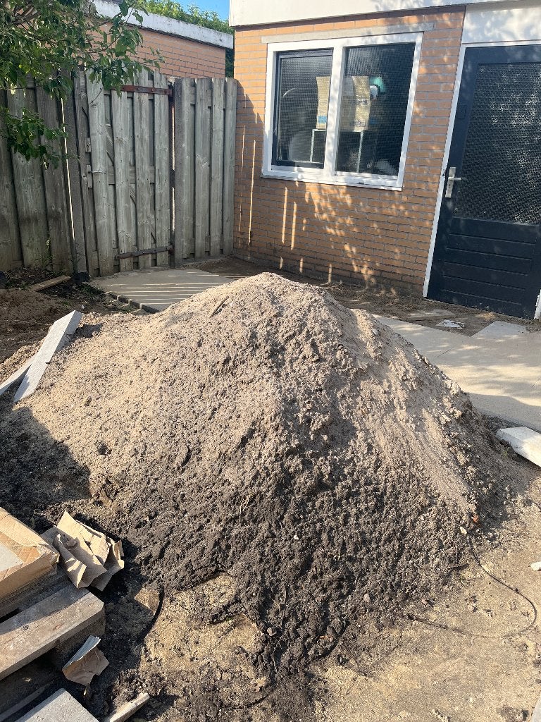 Gratis tuinaarde /zand, Ophalen, Tuinaarde