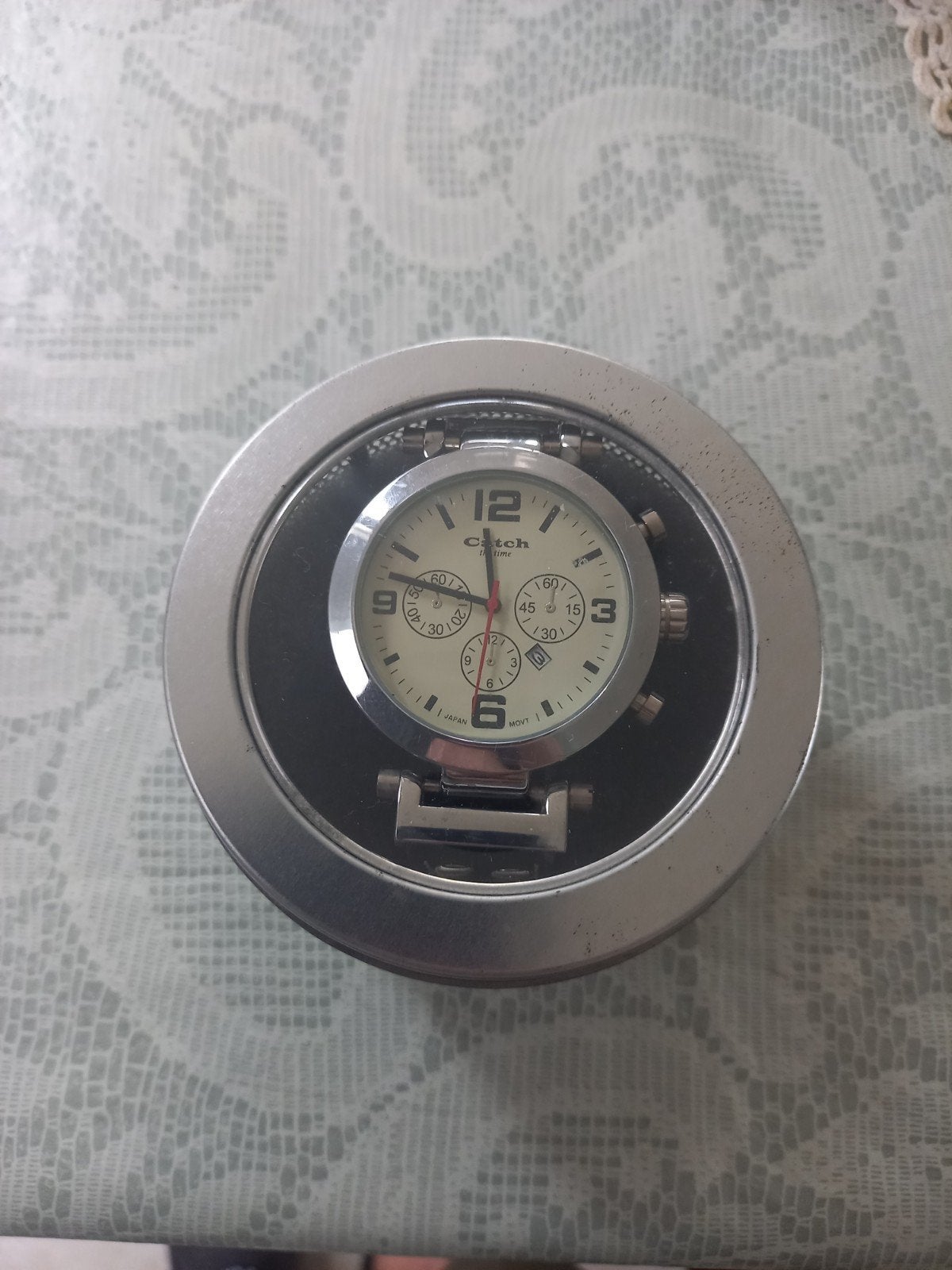 Catch horloge nog nieuw, Ophalen of Verzenden, Nieuw, Staal, Overige merken