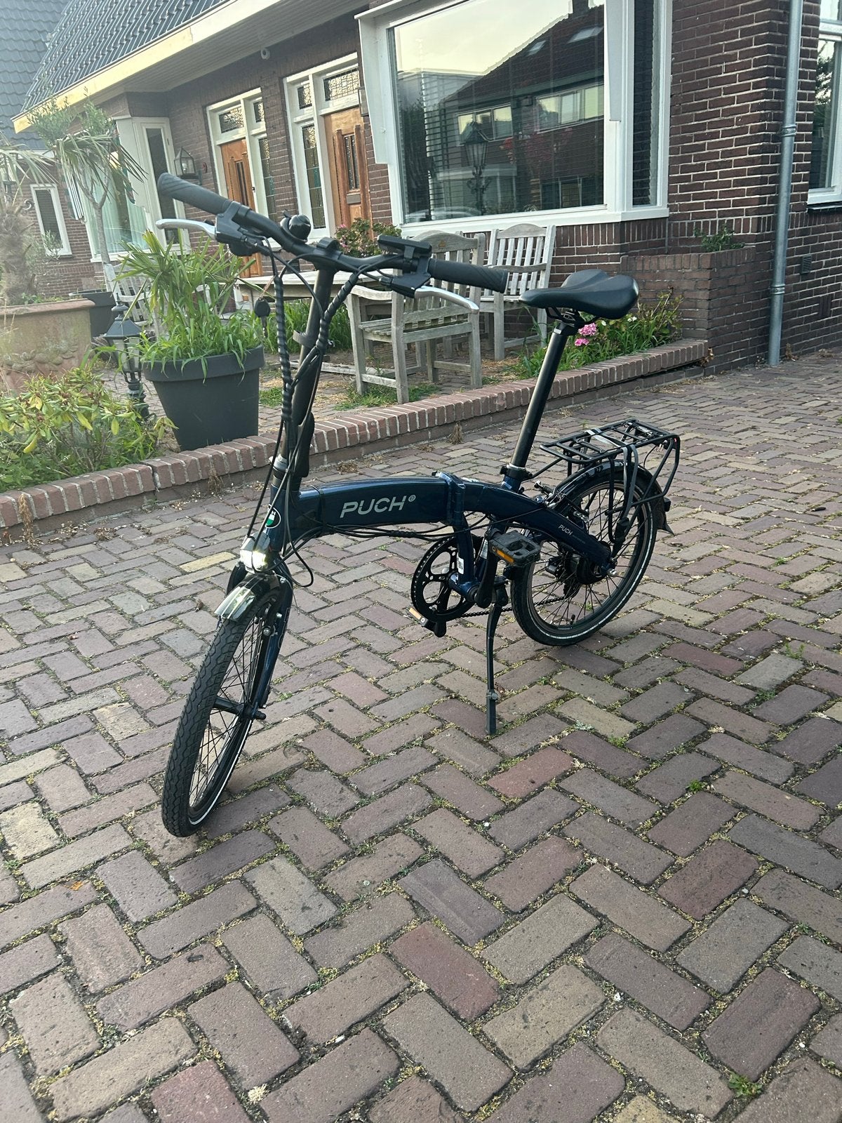 Puch Opvouwbare E-Bike - Zo goed als nieuw, 20 inch of meer, Versnellingen, Zo goed als nieuw, Totaal opvouwbaar