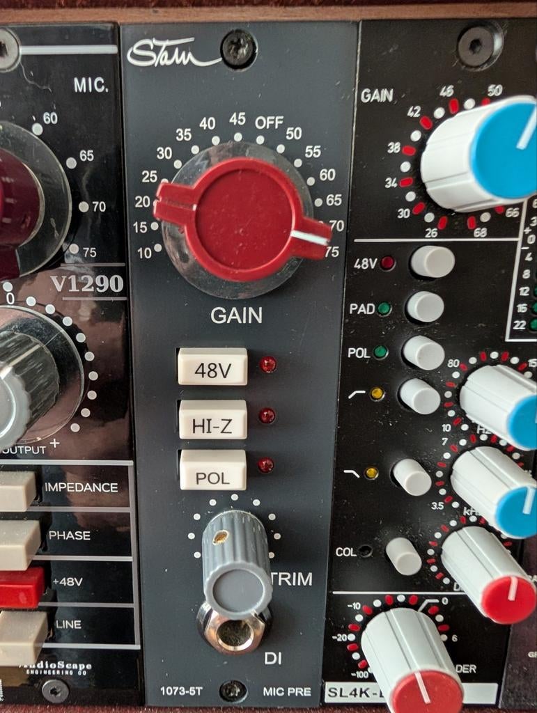 Stam Audio 1073-5T preamp, Muziek en Instrumenten, Ophalen of Verzenden