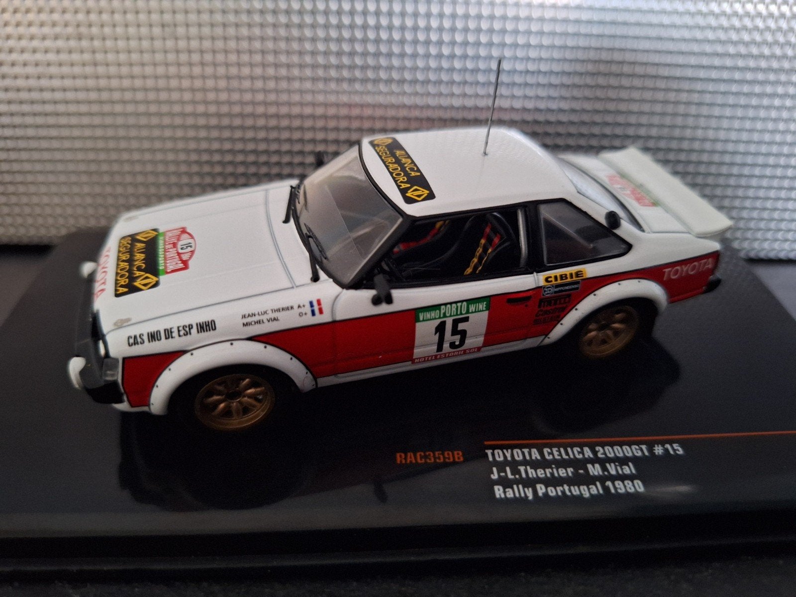 Toyota Celica 2000 GT #15 Rally Portugal 1980 Schaal 1:43, Overige merken, IXO, IXO, Nieuw