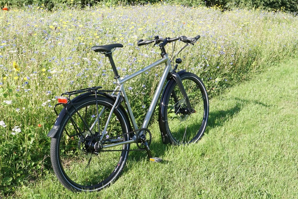 idworx All Rohler Titanium reisfiets maat M = 52 Rohloff, 28 inch, 10 tot 15 versnellingen, Nieuw, 49 tot 53 cm