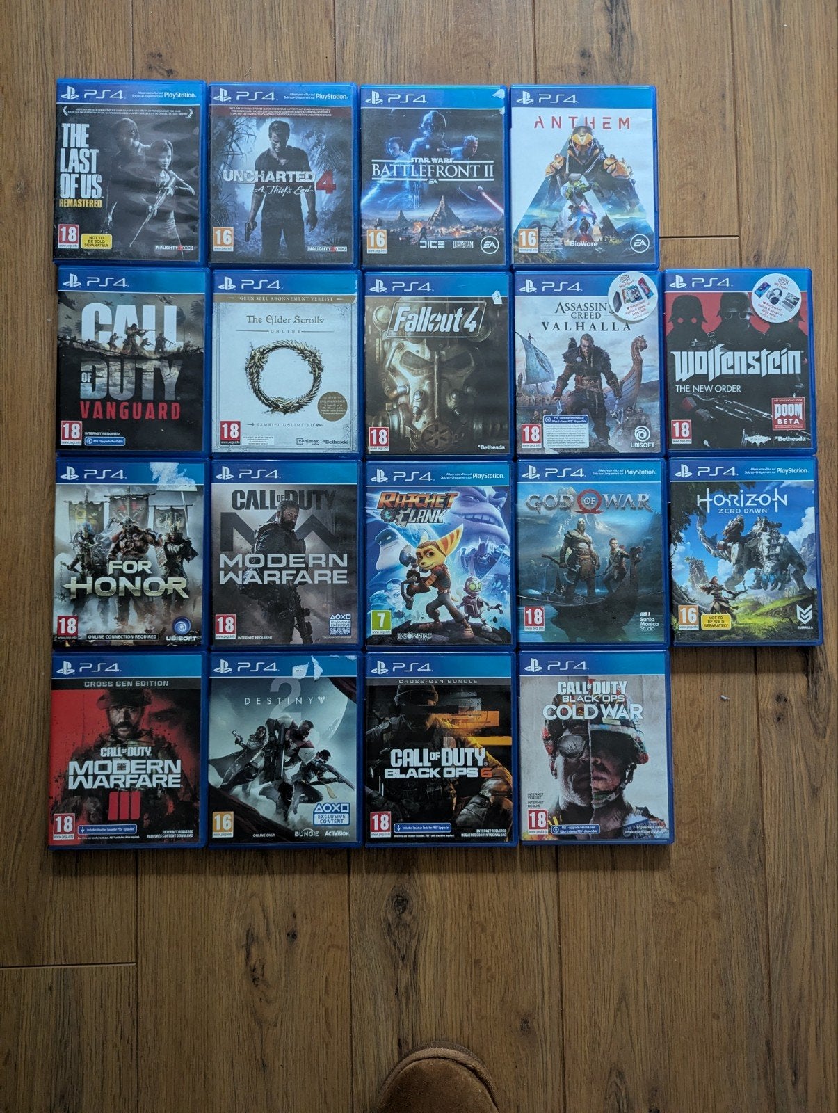 Titel: Grote partij PS4 games (18 stuks) - In één koop!, Spelcomputers en Games, Online, Vanaf 18 jaar, Overige genres, 1 speler