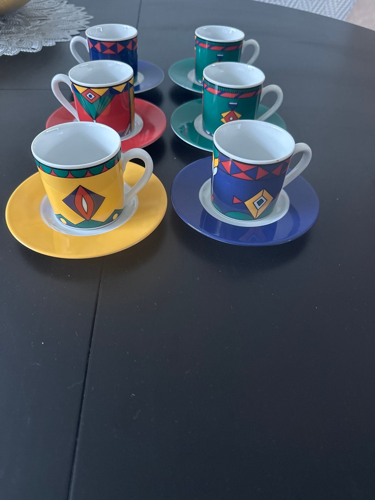 Nieuwe Kahla Change Espresso Kopjes Jaren 80-90 - 6 Stuks, Ophalen of Verzenden