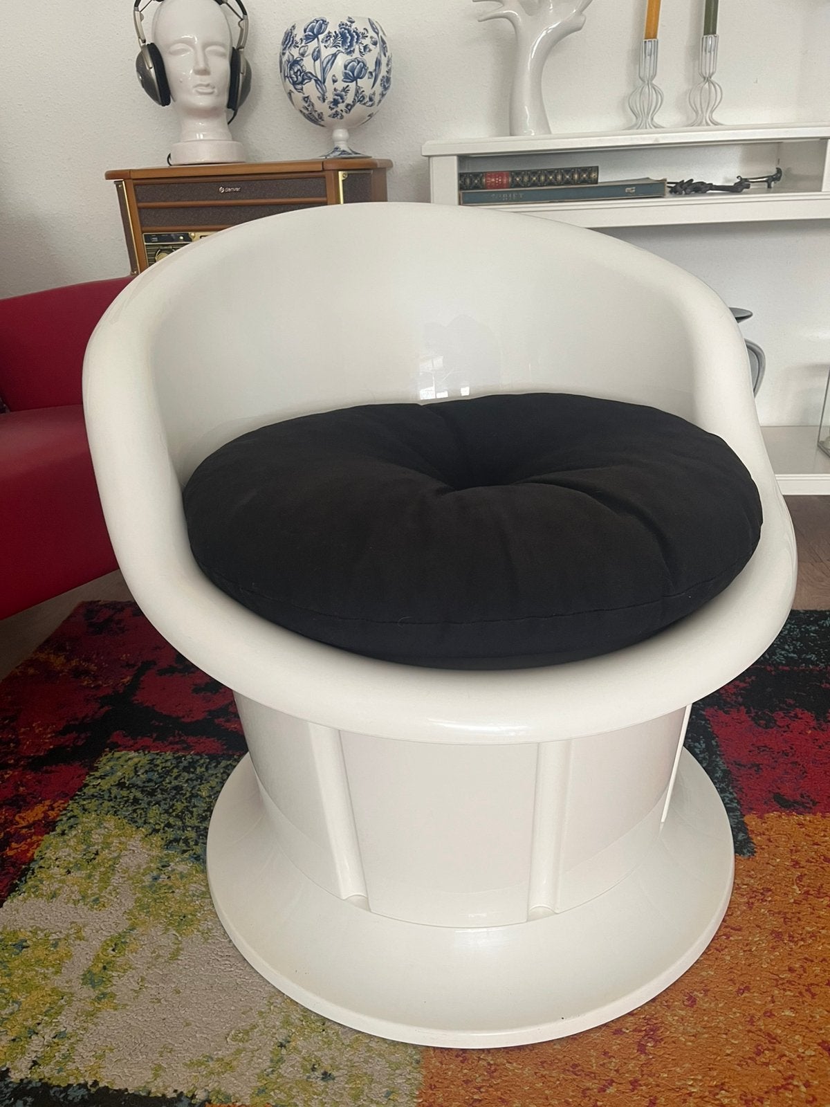 Popptorp Ikea vintage stoel, Ophalen, Zo goed als nieuw, Wit, Eén