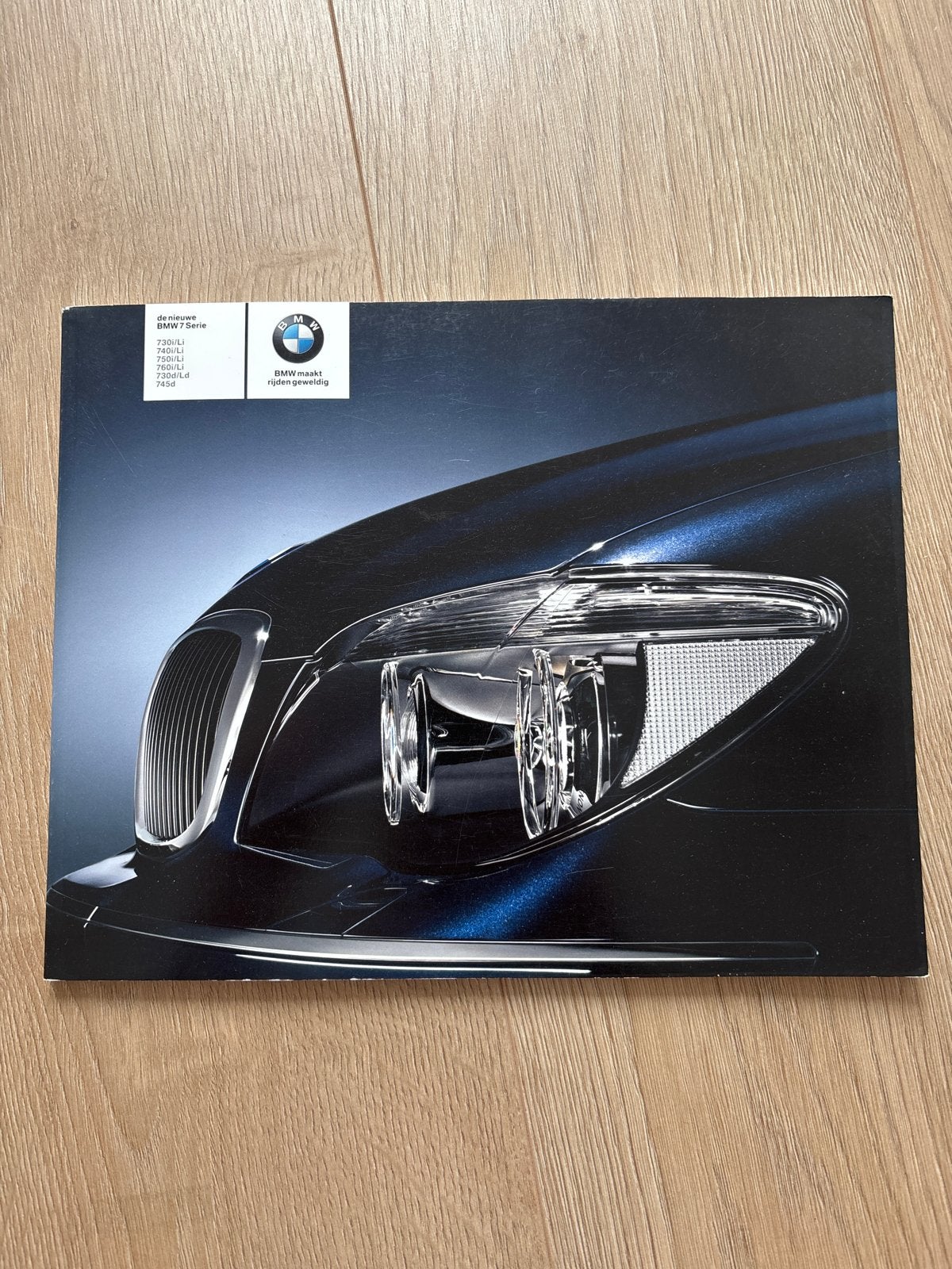 BMW 7 Serie Brochure, Ophalen of Verzenden