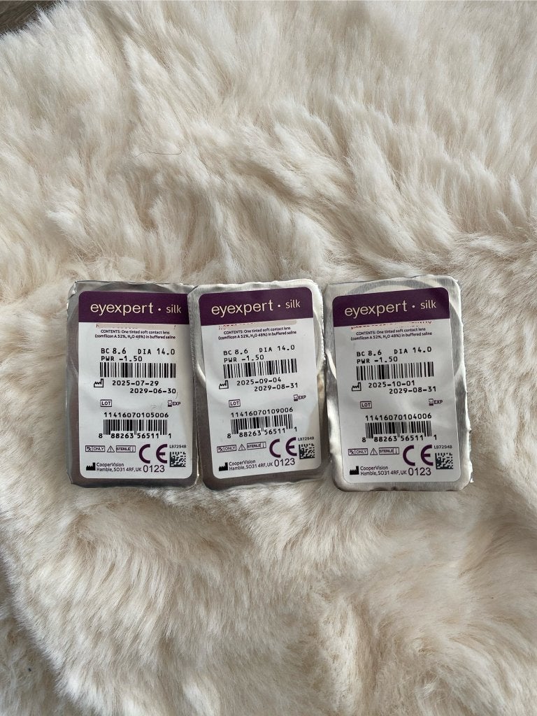 Contact lens eyexpert silk, Ophalen of Verzenden, Nieuw, Ogen, Verzorging