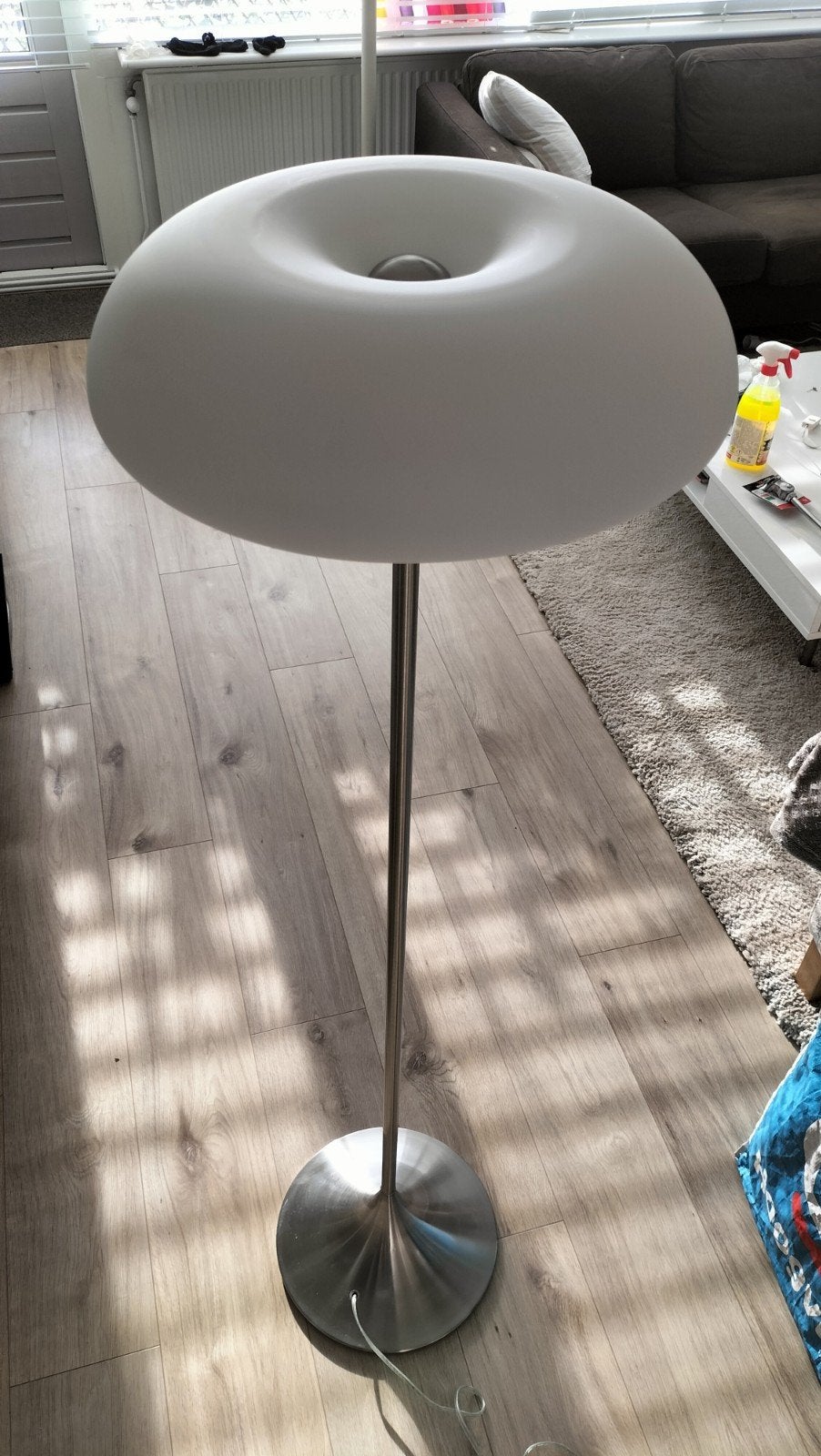 Mooie design mushroom vloerlamp met dimmer, Huis en Inrichting, Ophalen, 150 tot 200 cm