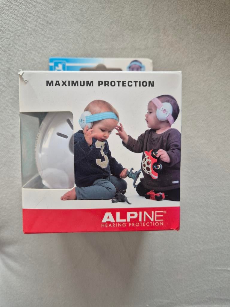 Alpine Muffy Baby Gehoorbescherming voor baby's en peuters, Kinderen en Baby's, Kinderspulletjes, Ophalen of Verzenden, Nieuw