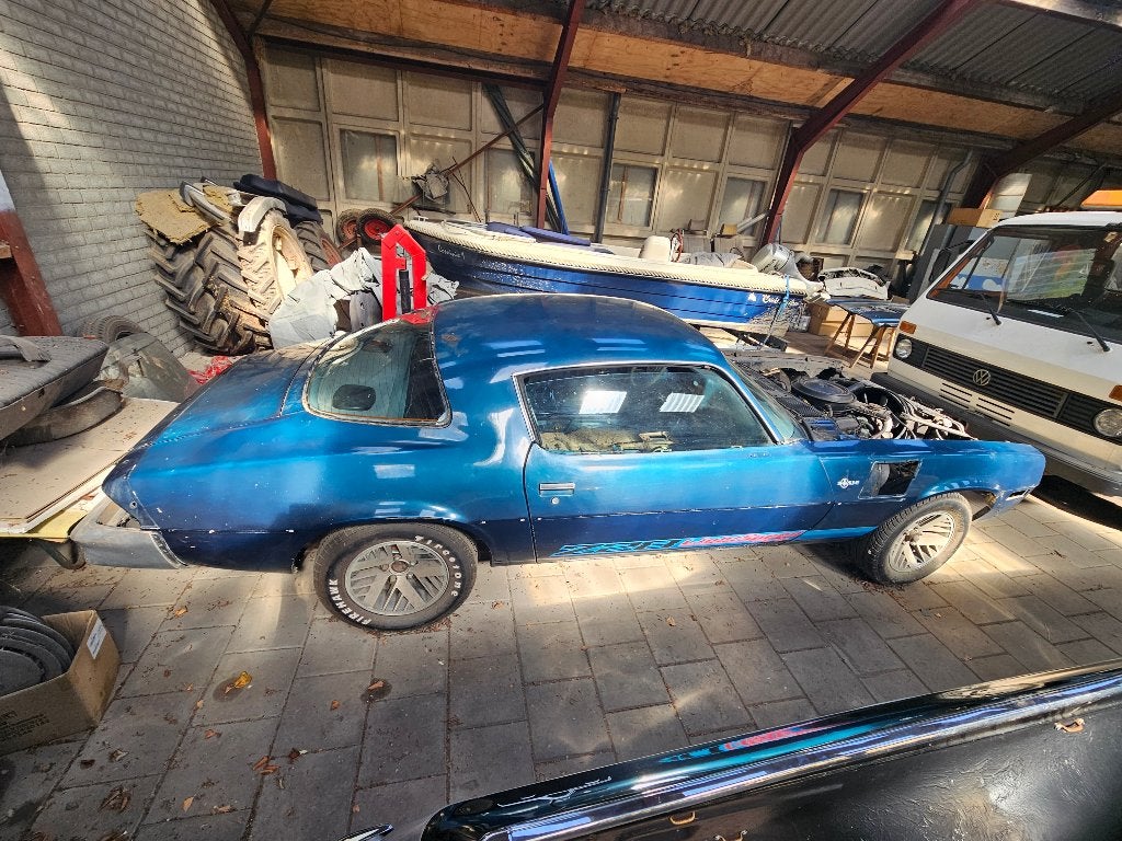 Chevrolet Camaro Z28 Automaat 1979  Project, Auto's, Automaat, Achterwielaandrijving, Chevrolet, Blauw