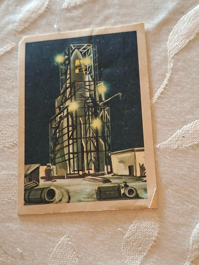 Prentje/Chromo : Satellietenraket/Chocolade Jacques, Verzamelen, Gebruikt, Verzenden, Voor 1940, Prent