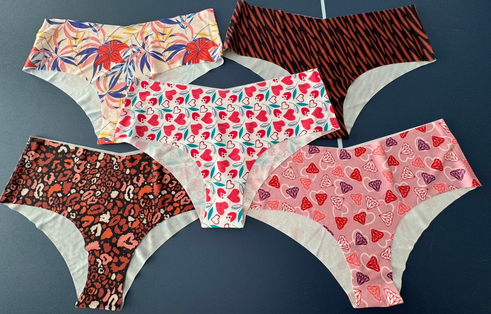 Nieuw set van 5 gladde onderbroeken xl, Ophalen of Verzenden, Overige kleuren, Slip