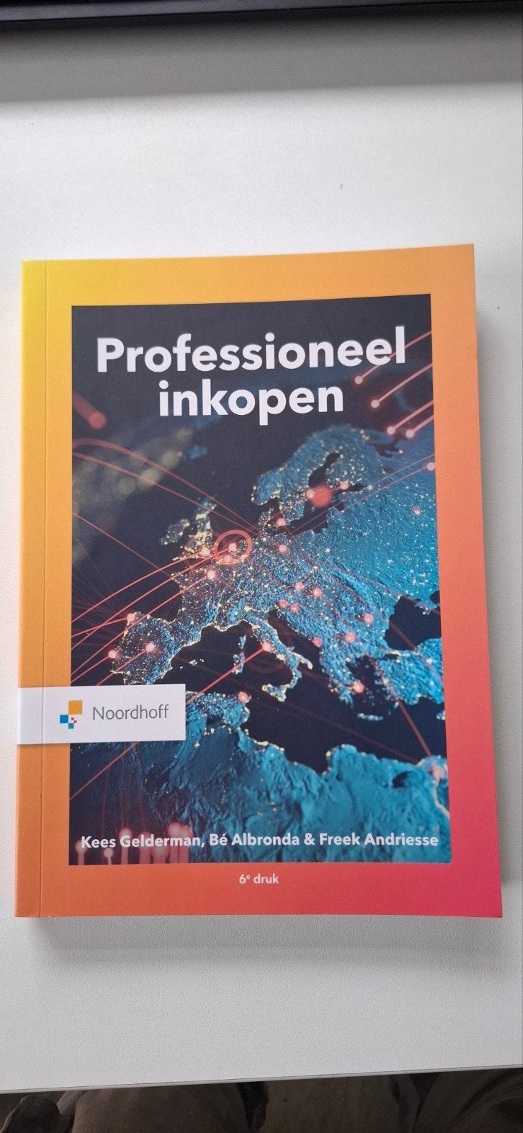 Professioneel inkopen - Noordhoff (6e druk), Boeken, Kees Gelderman, Bé Albronda & Freek Andriesse, Zo goed als nieuw, Gamma, HBO