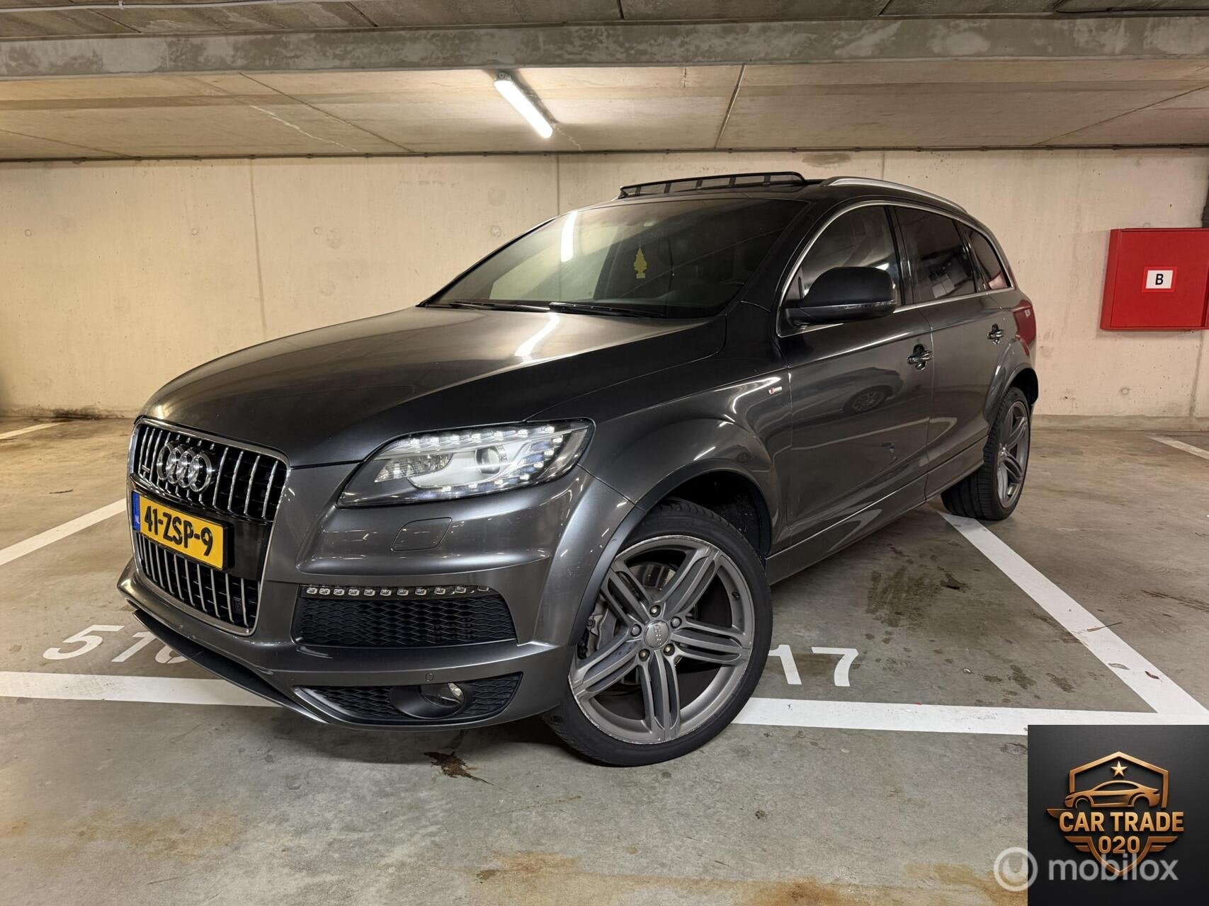 Audi Q7 4.2 TDI quattro S-LINE|PANO|CARPLAY|CAMERA|, Auto's, Automaat, Euro 5, Gebruikt, 8 cilinders