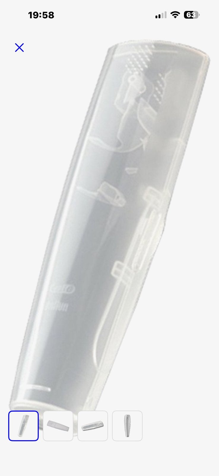 Oral b reisetui D20, Ophalen of Verzenden, Nieuw, Overige typen