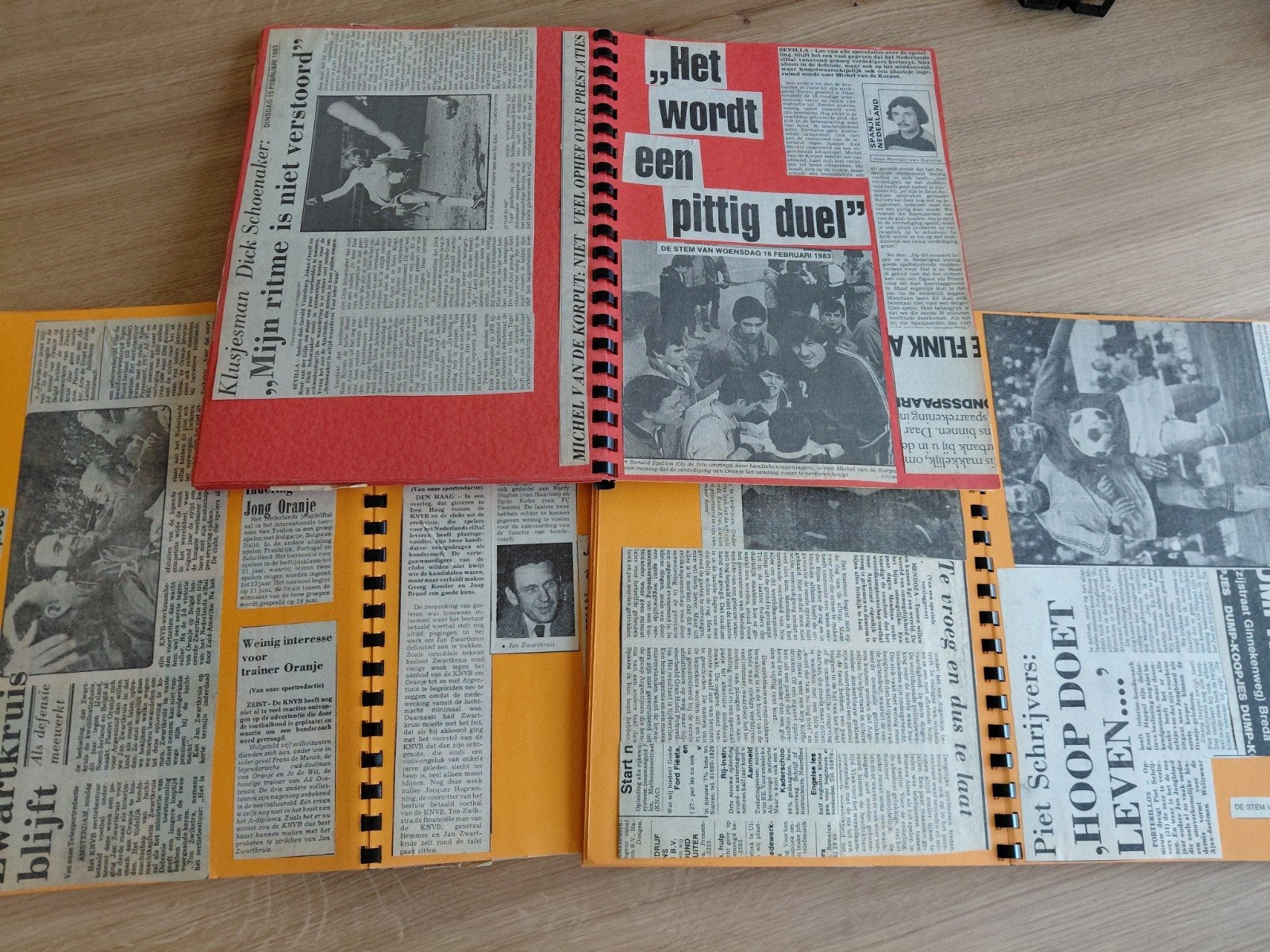 plakboeken Nederlands elftal, Ophalen of Verzenden, Overige binnenlandse clubs, Boek of Tijdschrift