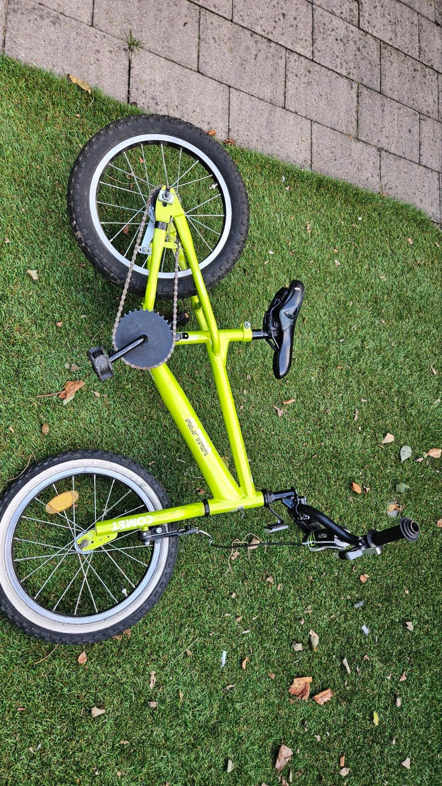 crossfietsje, Ophalen, Gebruikt