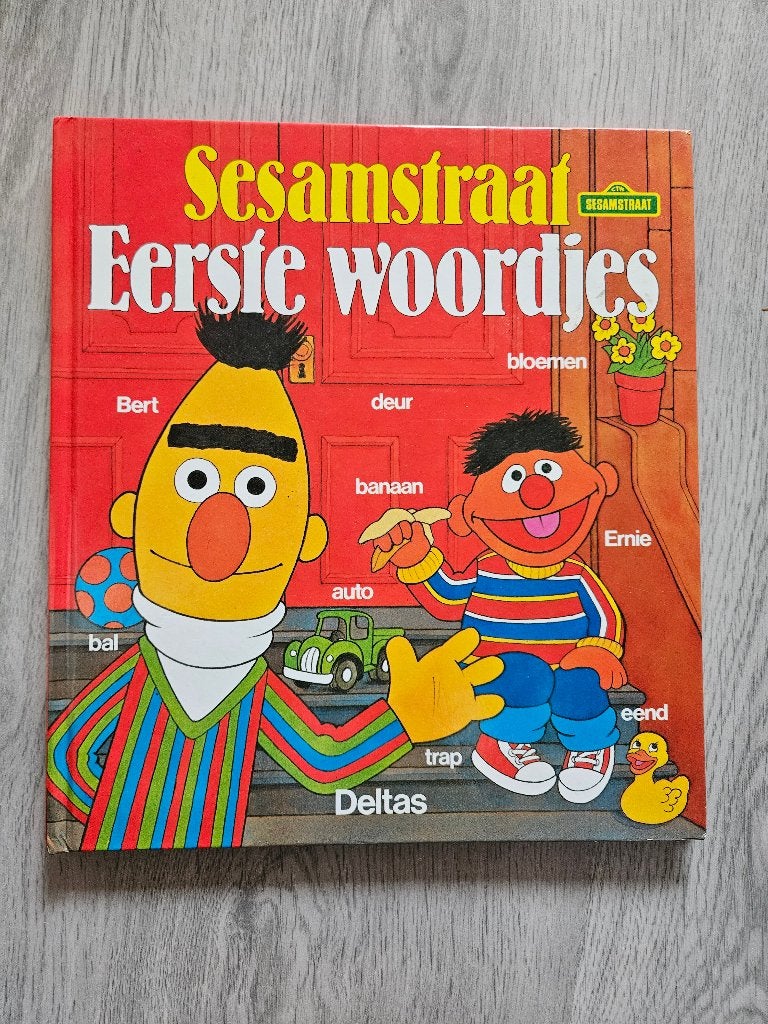 boek Sesamstraat eerste woordjes, Boeken, Gelezen, Non-fictie, Jongen of Meisje, Ophalen of Verzenden