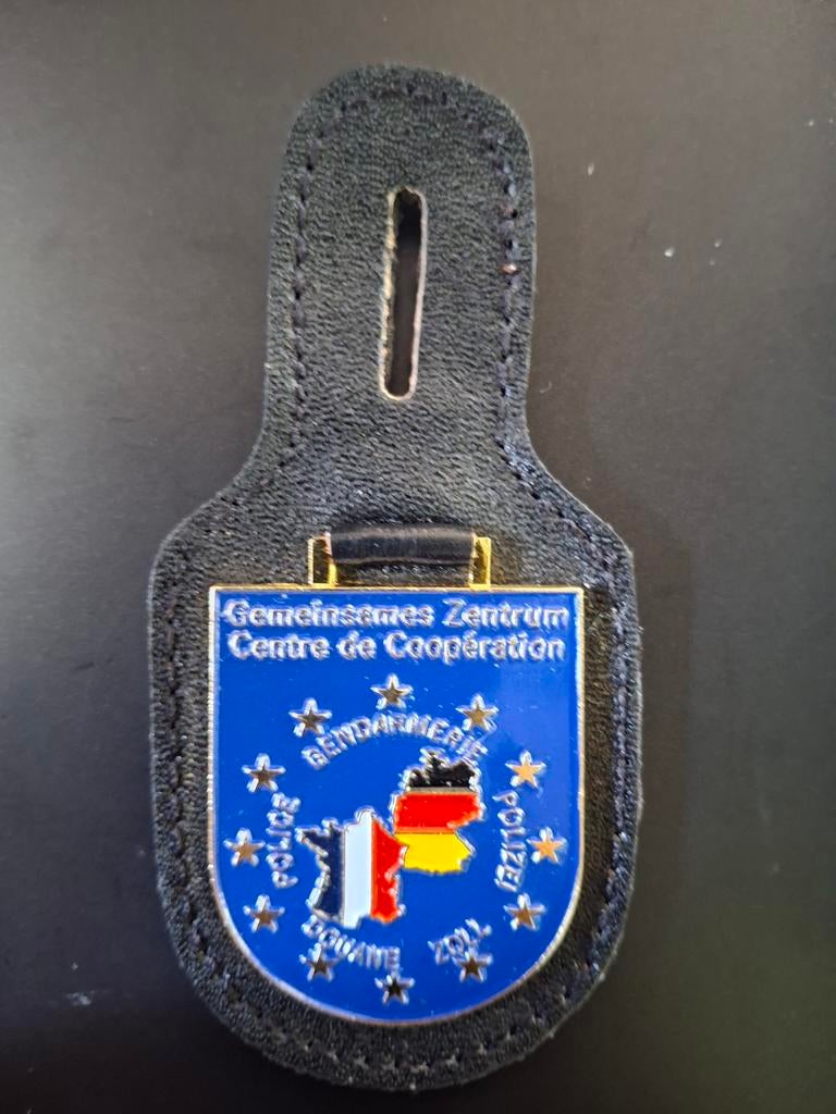 Badge Grens Politie Samenwerking Duitsland Frankrijk, Verzamelen, Militaria | Algemeen, Ophalen of Verzenden, Overige soorten