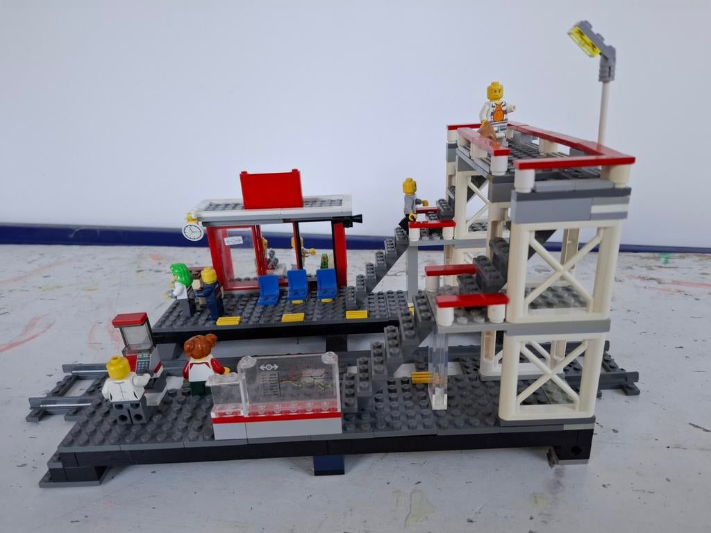 Lego City treinstation 7937, Lego, Ophalen of Verzenden, Inclusief minifiguren, Complete set