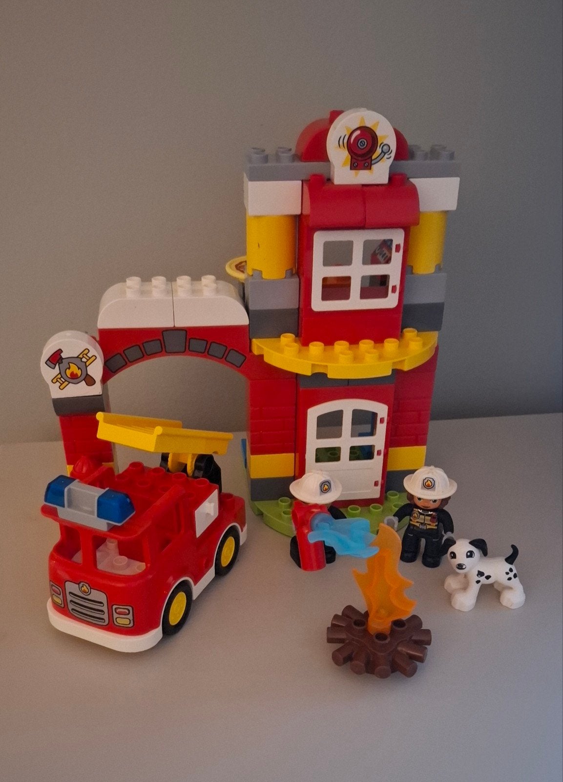 LEGO Duplo Brandweerkazerne 10903, Ophalen of Verzenden, Gebruikt