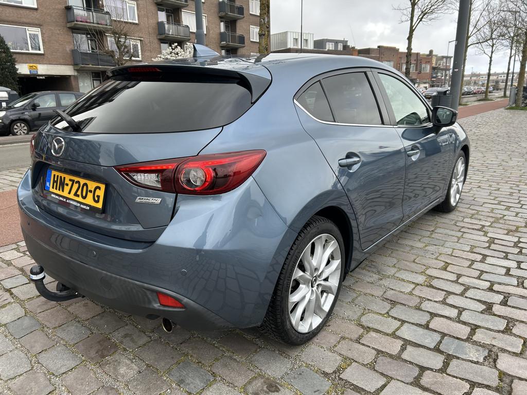 Mazda 3 2.0 GT-M navigatie leer airco/ecc apk (bj 2015), Auto's, Voorwielaandrijving, 1998 cc, Gebruikt, 4 cilinders