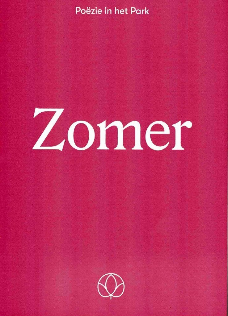 Zomer. Poëzie in het park., Verzenden, Nieuw