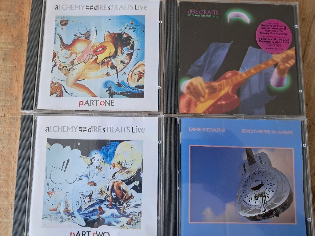 Dire Straits 4 CD Collectie, Ophalen, Zo goed als nieuw, Poprock, Inclusief doosje