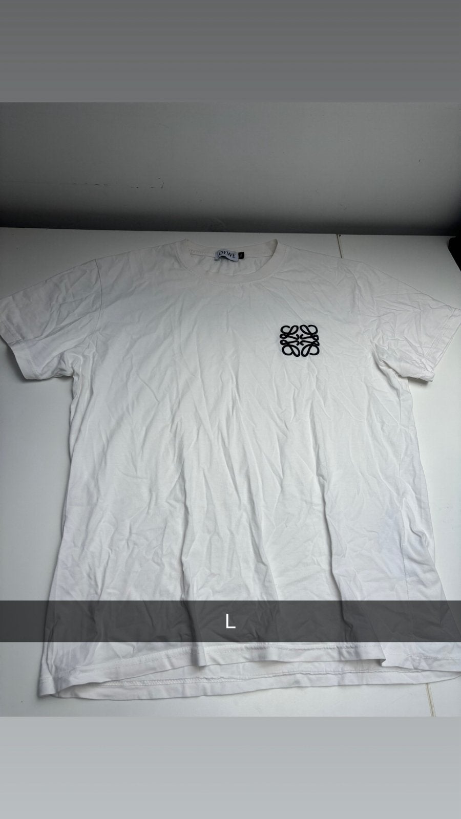 Loewe t shirt wit L, Ophalen of Verzenden, Zo goed als nieuw, Maat 52/54 (L), Wit