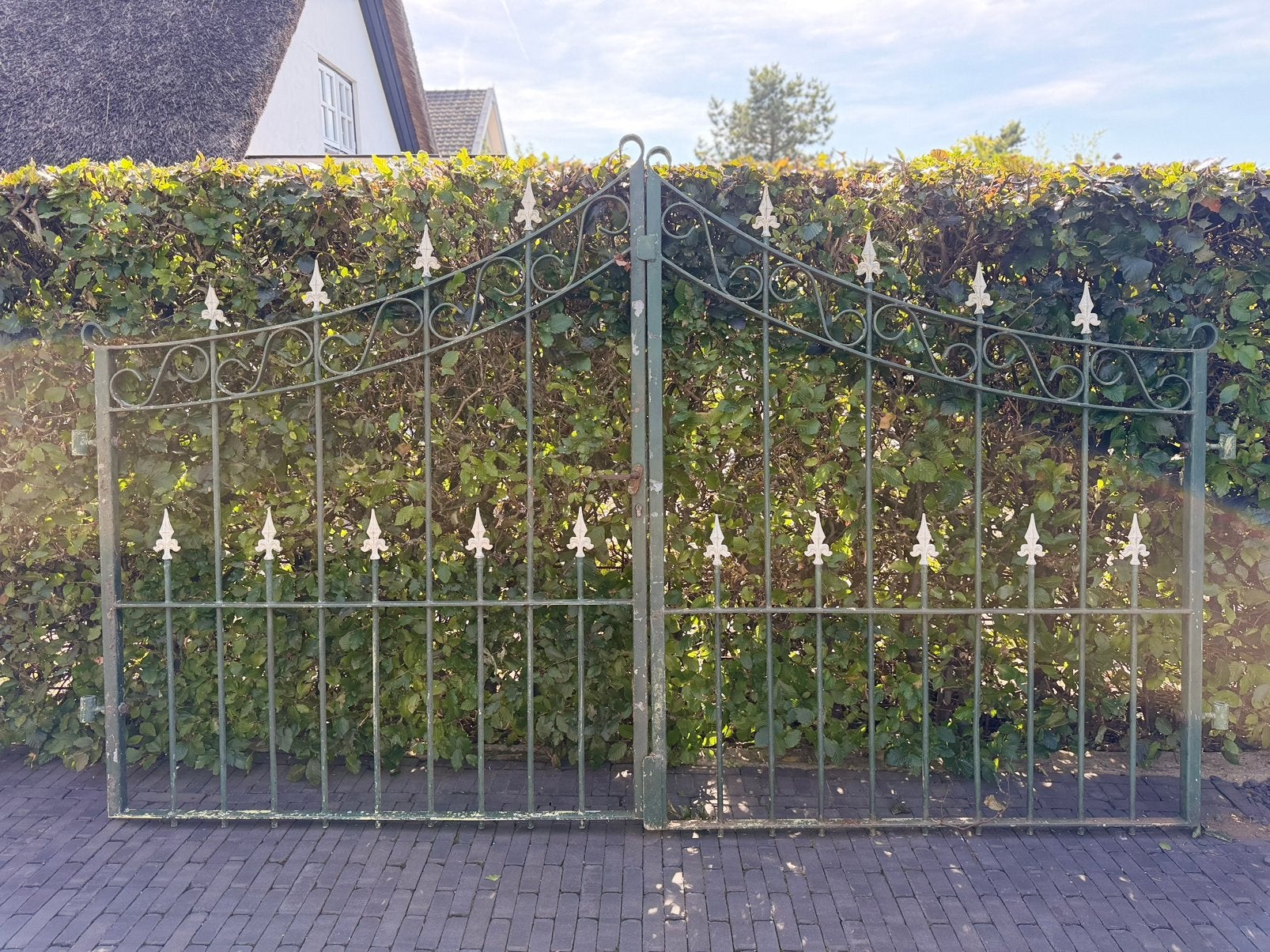 Ijzer hekwerk, Ophalen, Gebruikt, IJzer, Sierhekwerk
