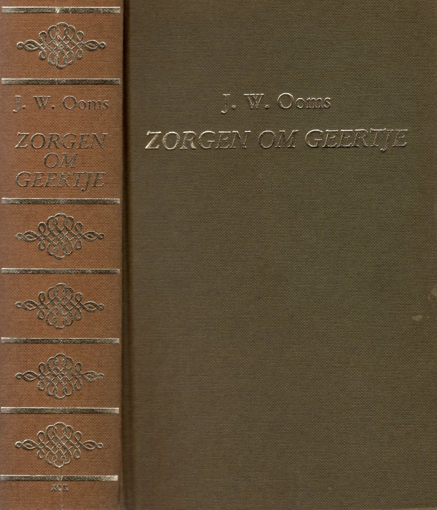 Zorgen Om Geertje - J.W. Ooms BOEK 9024204607, Boeken, Ophalen of Verzenden, Gelezen, J.W. Ooms