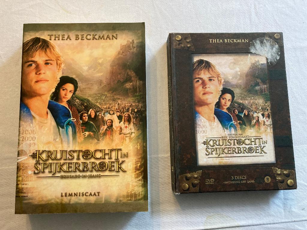 Kruistocht in spijkerbroek thea beckman boek en dvd box set!, Boxset, Ophalen of Verzenden, Zo goed als nieuw, Actie en Avontuur