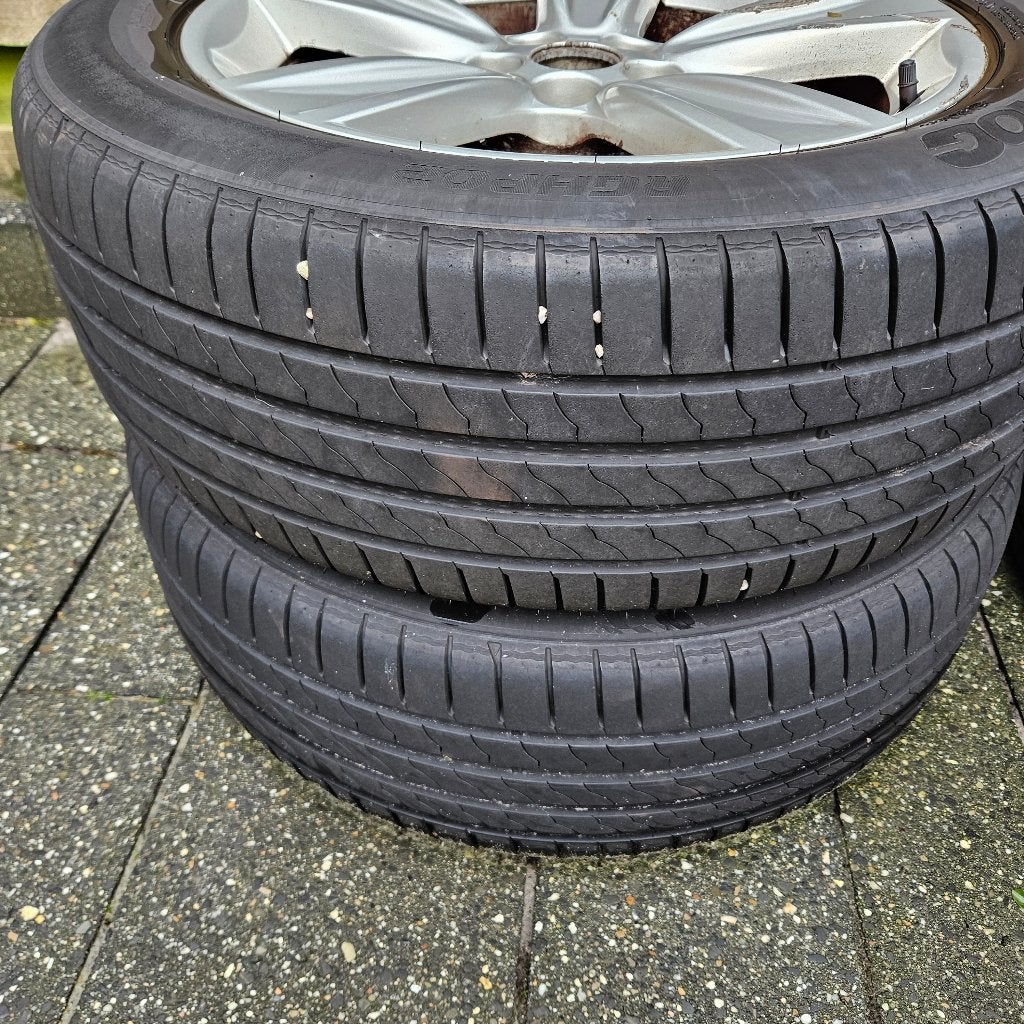 aluminium velgen peugeot 4007 citroen mitsubishi, Ophalen, Gebruikt, Aluminium