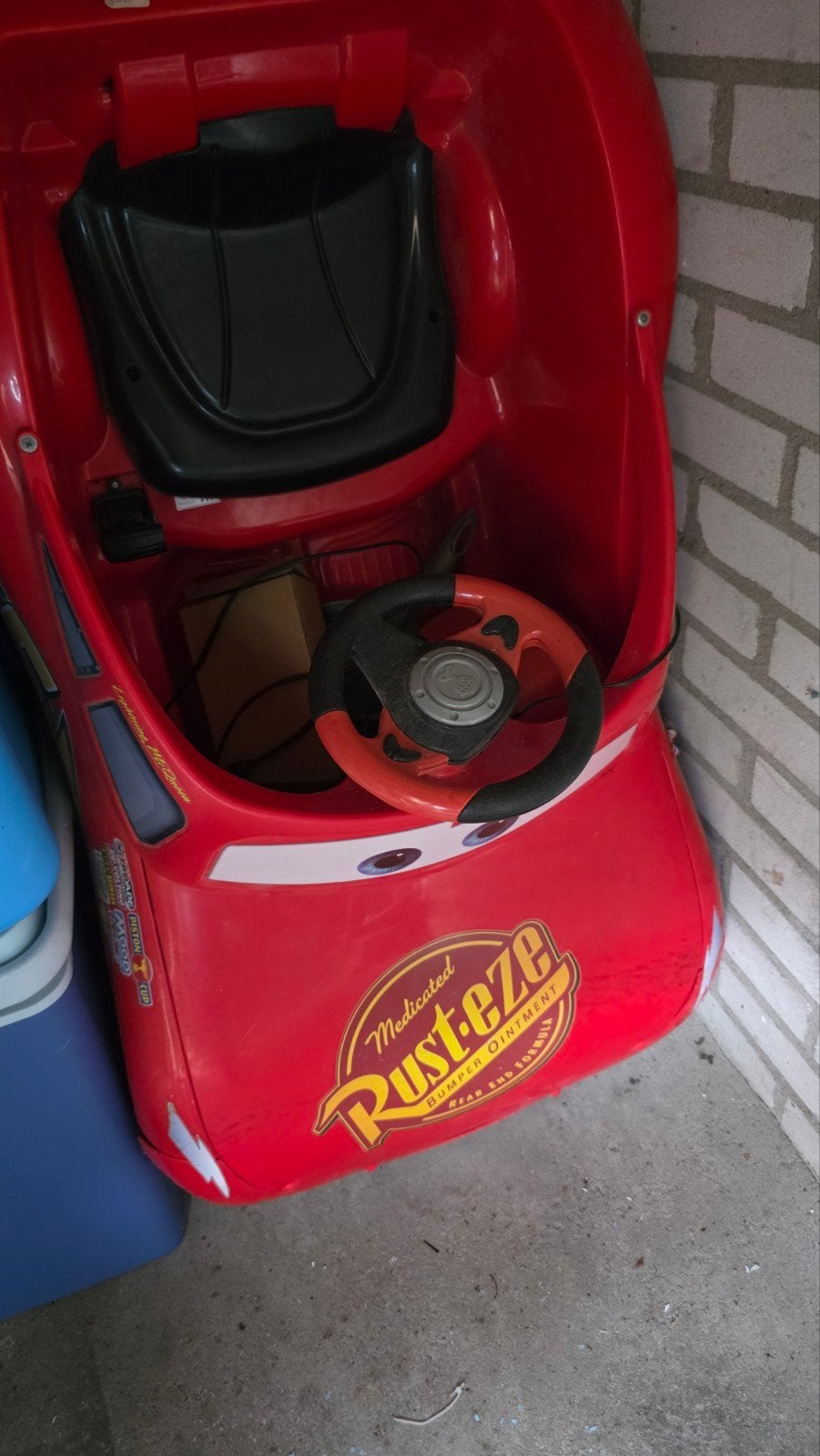 Cars Bliksem McQueen oplaadbaar inclusief oplaadkabel, Ophalen of Verzenden, Gebruikt, Overige typen