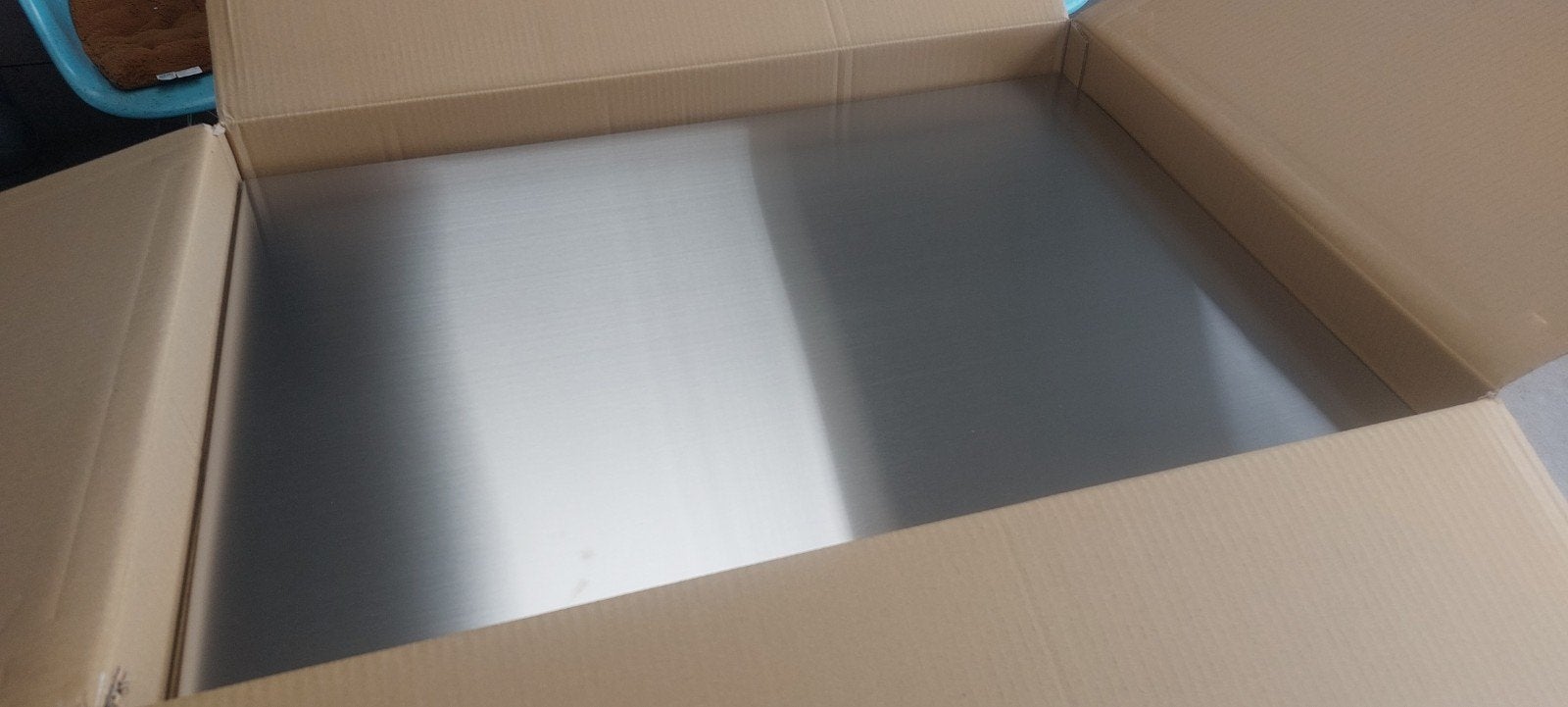 IKEA GRILLSKÄR buitenkeuken  RVS 86x61 cm alleen blad, Ophalen, Nieuw, Rechthoekig, Rvs
