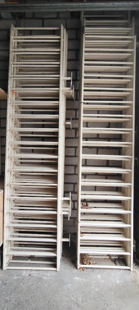 100 meter spijlenhek, Ophalen, Gebruikt, IJzer, Spijlenhekwerk