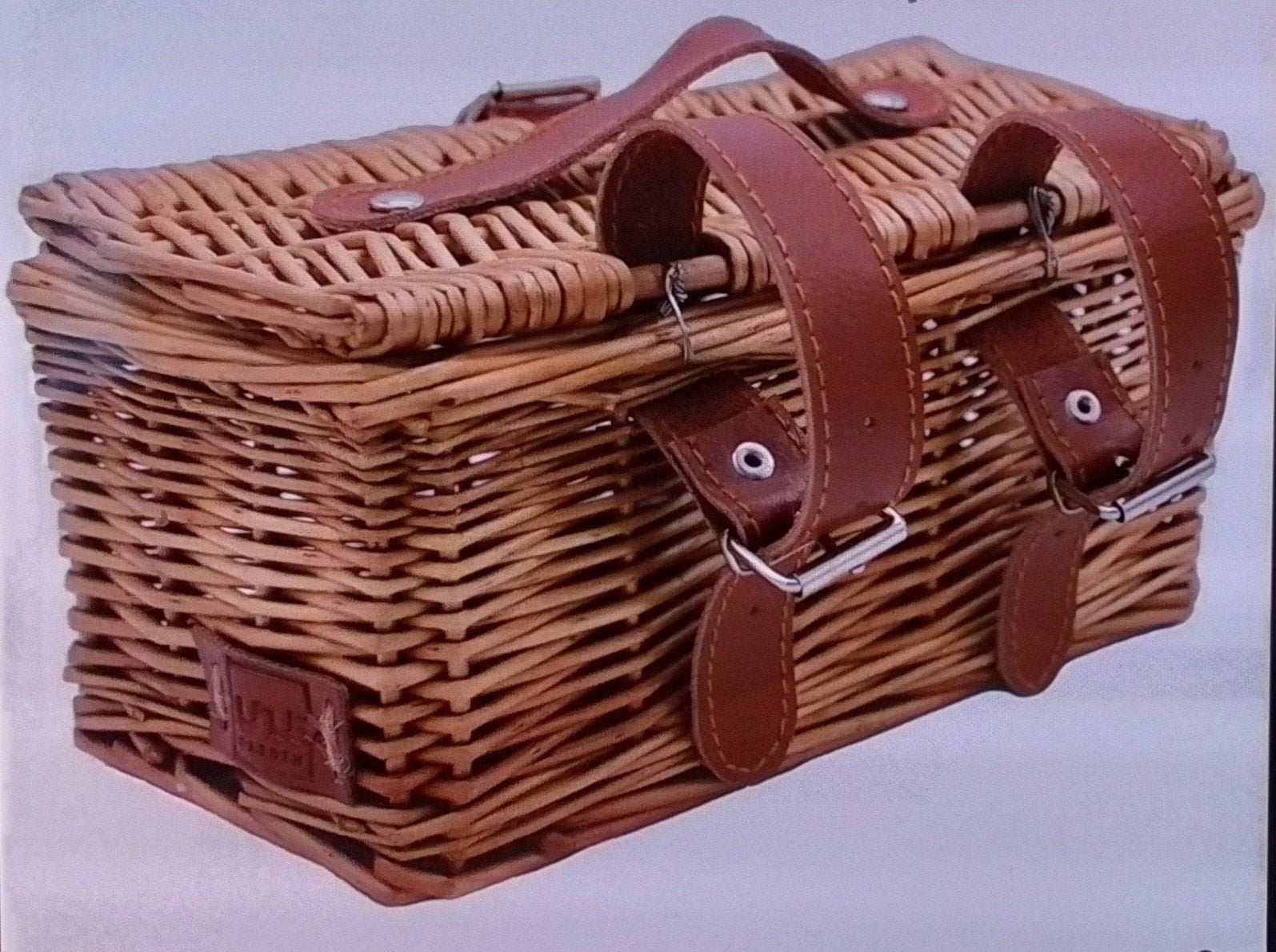 Te koop rieten koffer, Ophalen of Verzenden