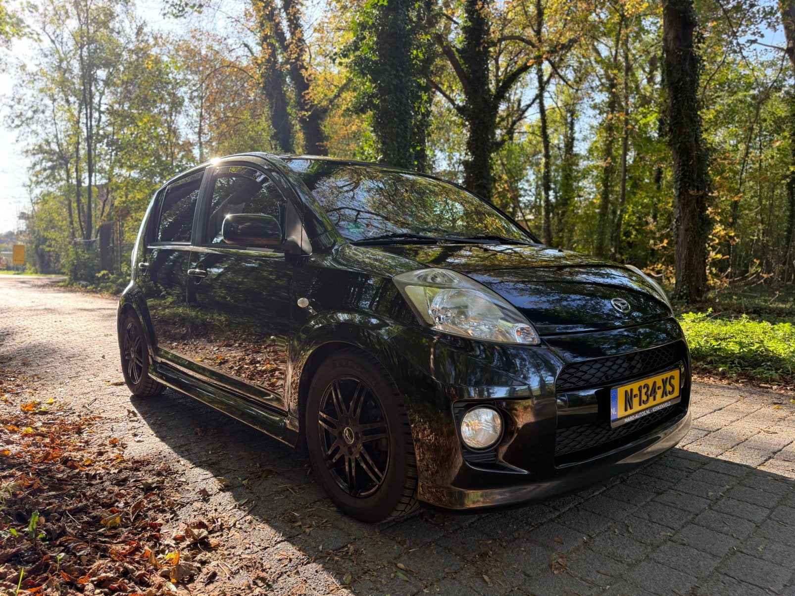 Daihatsu Sirion 1.3 sport, Auto's, Voorwielaandrijving, Stof, 965 kg, Zwart