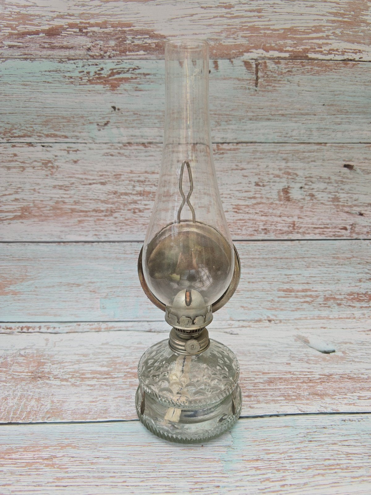 Antieke olielamp, Ophalen of Verzenden