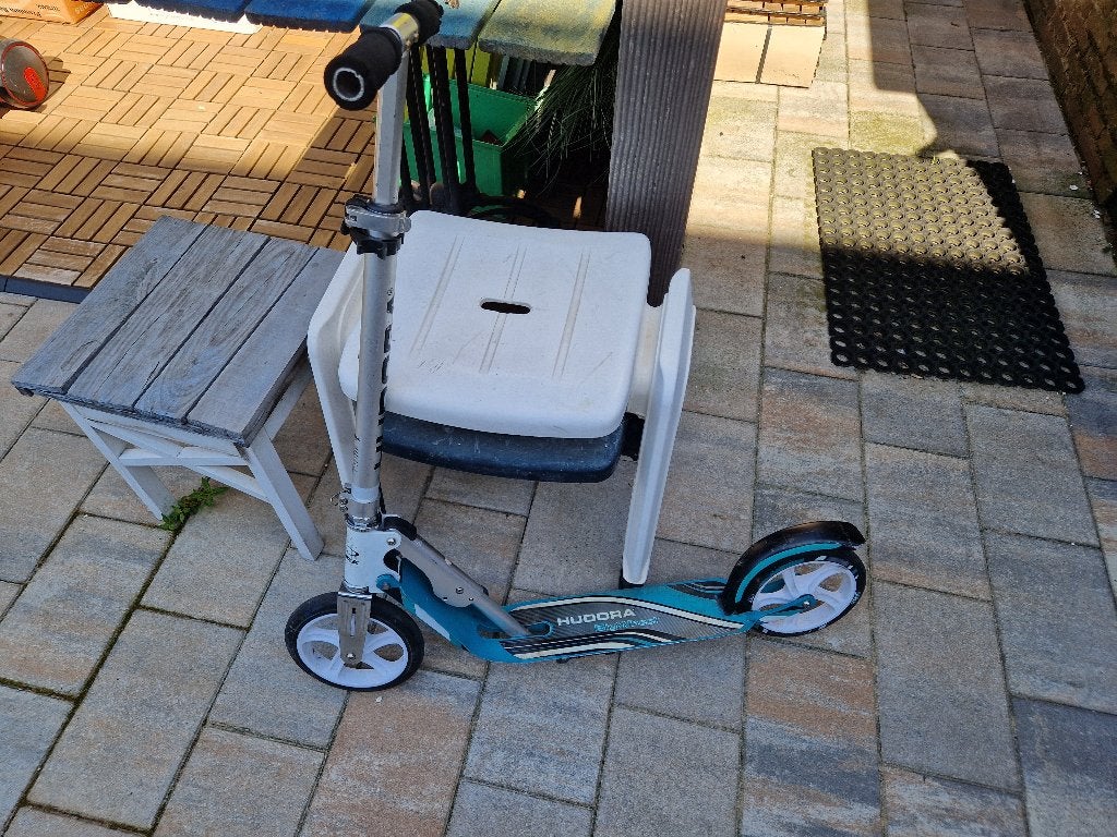 kinderstep Hudora Big Wheel, Ophalen of Verzenden, Gebruikt, Gewone step