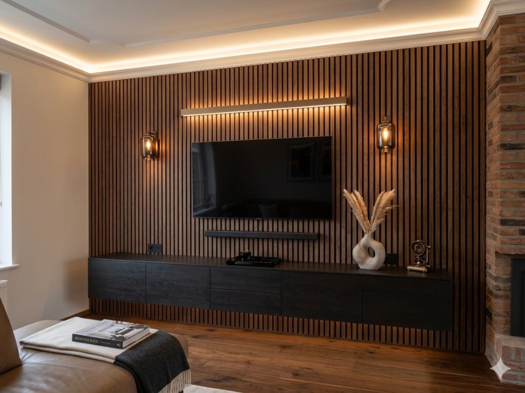 Akoestische wandpanelen - 260x60 - echt houtfineer - uniek, 260 cm, PanelDeal, Hout, Almelo