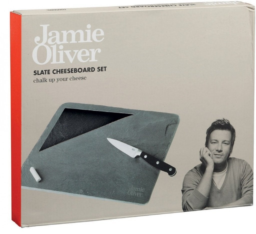 Jamie Oliver leistenen kaasplank - NIEUW, Ophalen, Snij-/serveerplank, Nieuw, Zwart