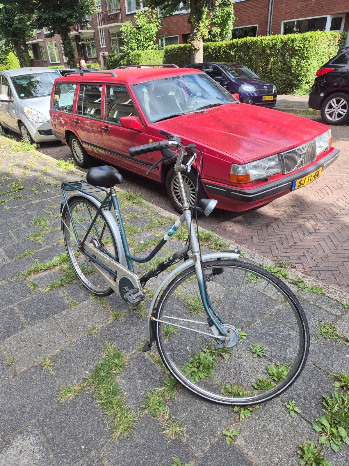 Gazelle damesfiets - opknapper, Fietsen en Brommers, Fietsen | Dames | Damesfietsen, Ophalen, Gebruikt, Velgrem, Versnellingen