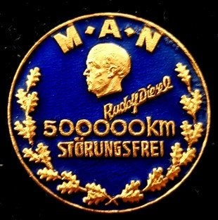 M.A.N. 500000 km Stüringsfrei speld, Verzenden, Nieuw, Transport, Speldje of Pin