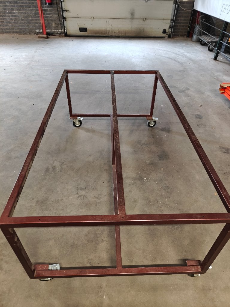 tafel onderstel op wieltjes, Huis en Inrichting, Tafels | Eettafels, Ophalen, 200 cm of meer, 50 tot 100 cm, Zo goed als nieuw