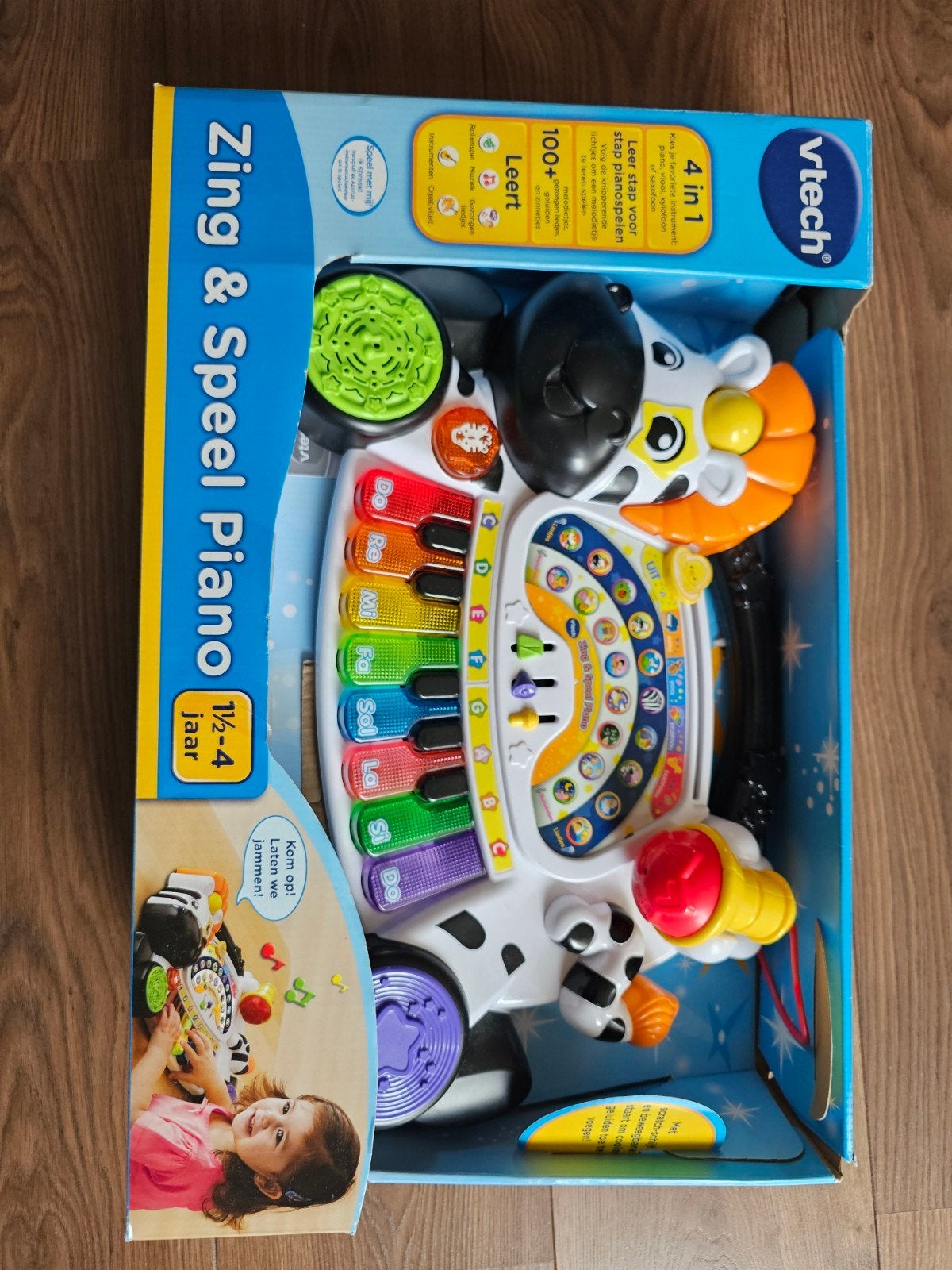 Vtech Zing & Speel Piano - Muzikaal Speelgoed, Ophalen, Zo goed als nieuw, Overige typen, Met geluid